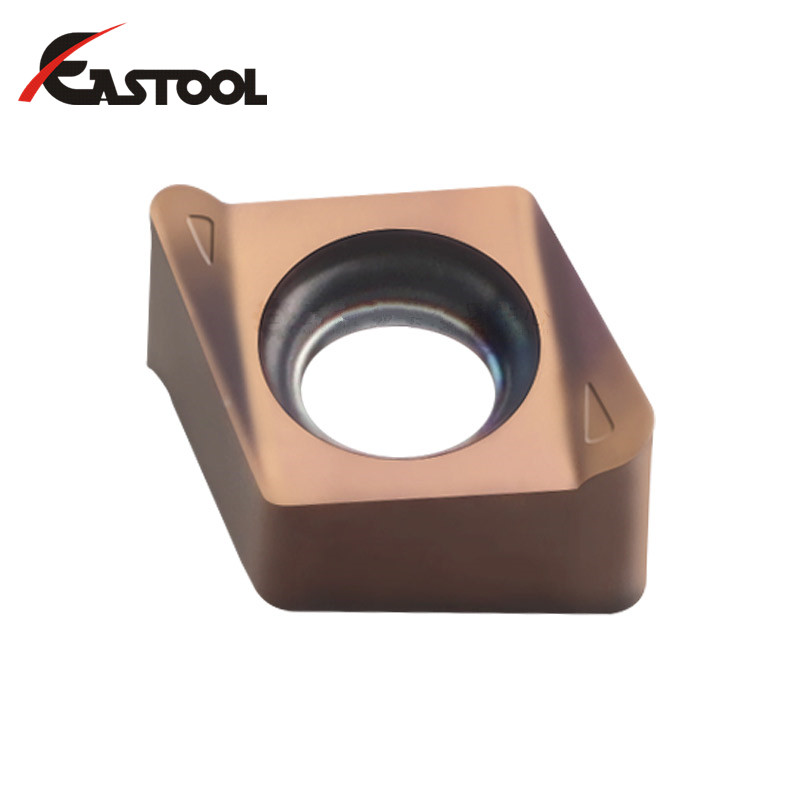 4NKT060308R-M 高品質(zhì) CNC 切削刀具硬質(zhì)合金銑削刀片，帶 PVD 涂層