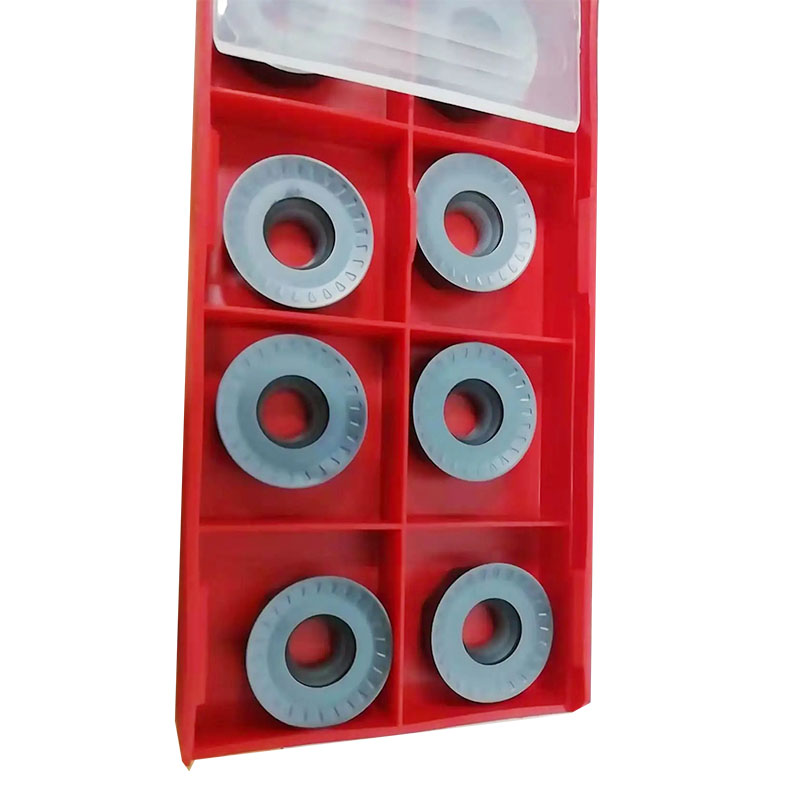 硬質合金切削刀具 帶 PVD 和 CVD 涂層的可轉位表面銑削刀片 RCKT2006MO - 細節(jié)圖 01