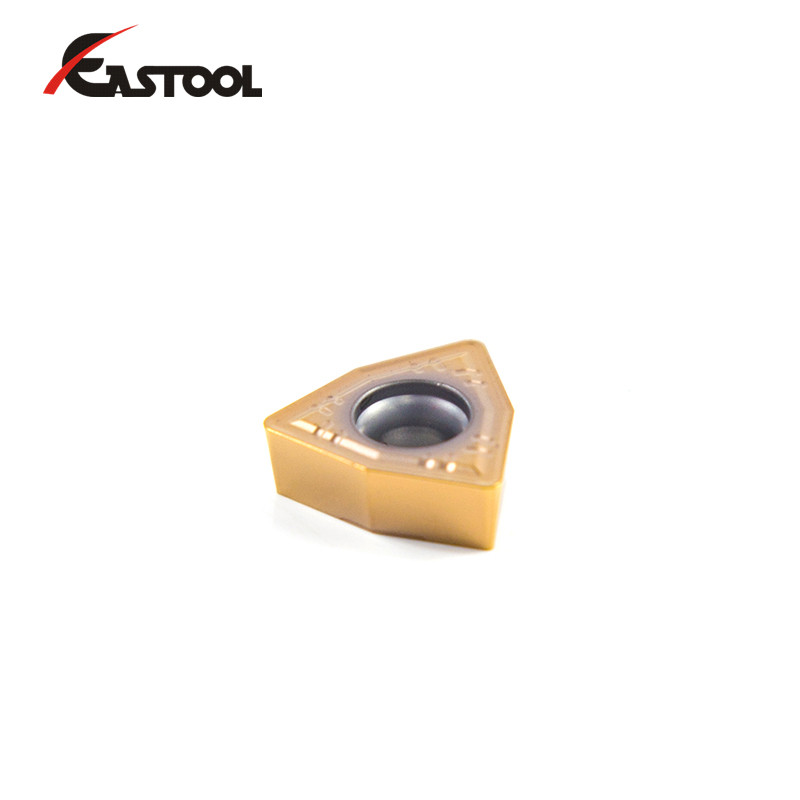 工廠供應 CNC 機床硬質(zhì)合金切削刀具 U 型鉆削用可轉(zhuǎn)位刀片 WCMX06T308 - 細節(jié)圖 01