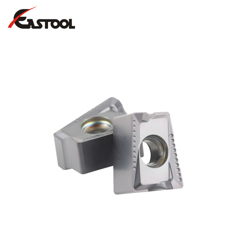 LNMX100608 / LNMX151008 長(zhǎng)刀具壽命可轉(zhuǎn)位銑削刀片 CNC 車(chē)床切削刀具硬質(zhì)合金刀片